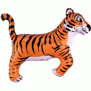 Tiger Safari Party Supershape Balloon